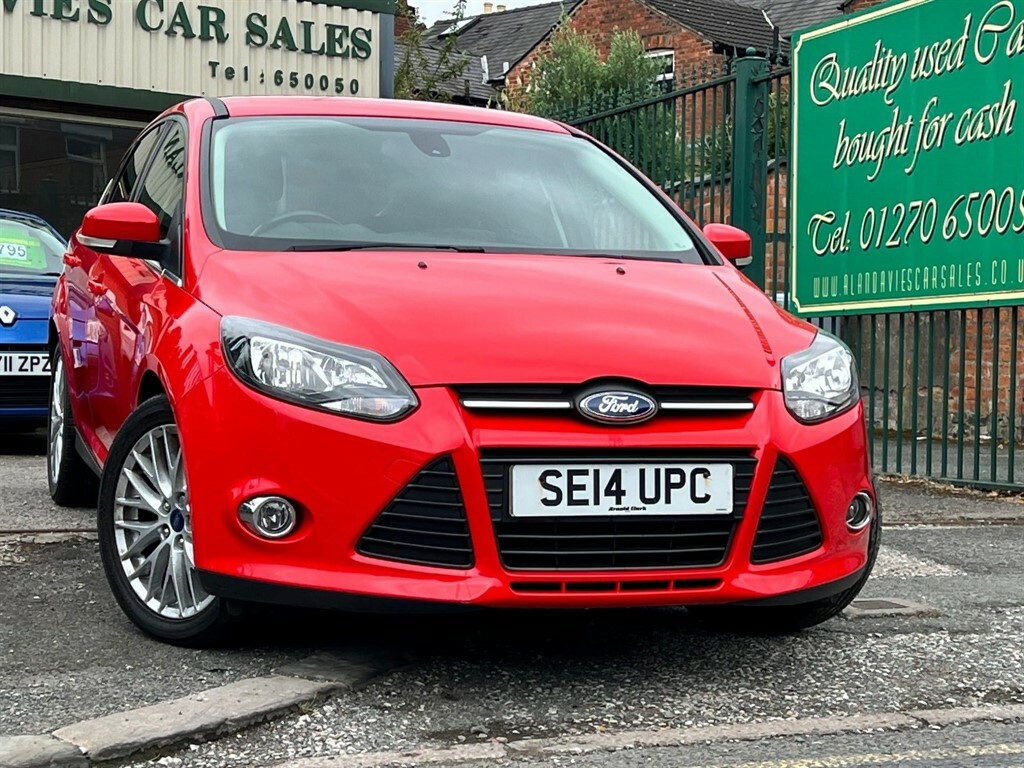 Used 2014 Ford Focus SE14UPC ZETEC NAVIGATOR on Finance in Crewe £176
