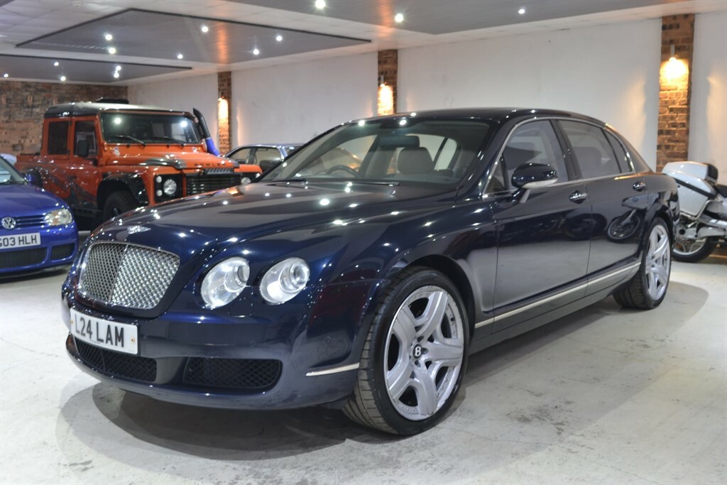 Compare Bentley Continental Flying Spur 4 Str VX55VDY Blue