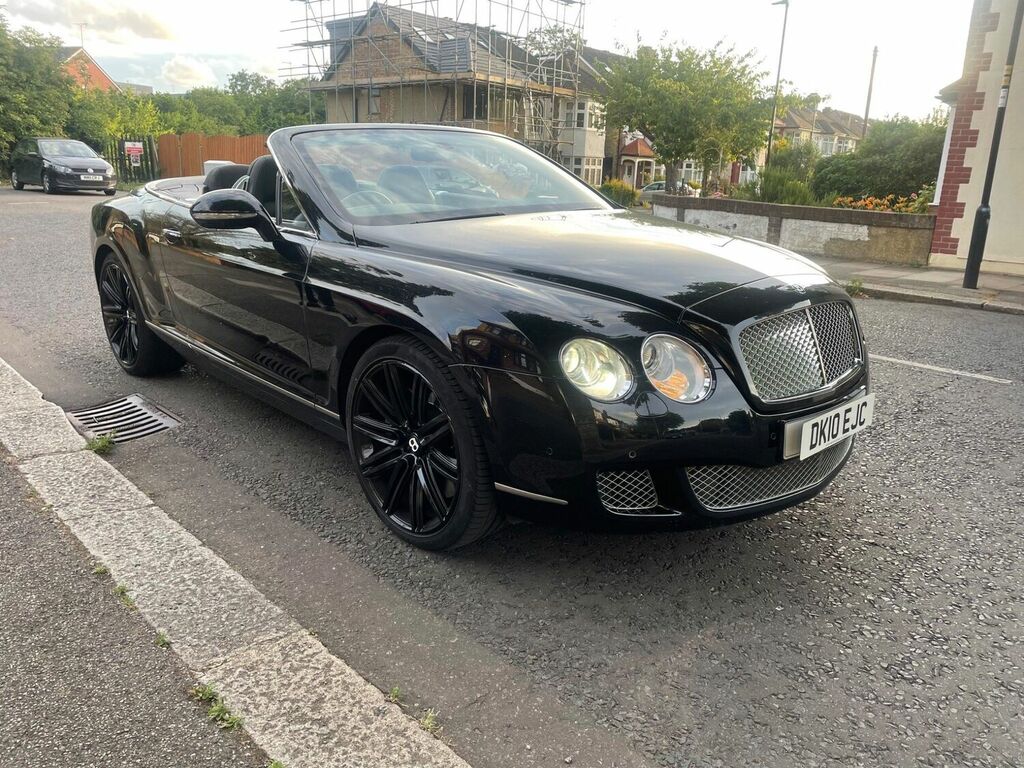 Compare Bentley Continental Gt 6.0 W12  Black