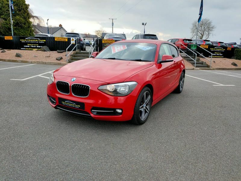 Compare BMW 1 Series 116D Sport SHZ8770 Red