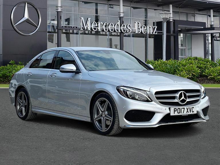 Used 2017 Mercedes-Benz C Class GY67RRO C200d AMG Line Premium 4dr Auto ...