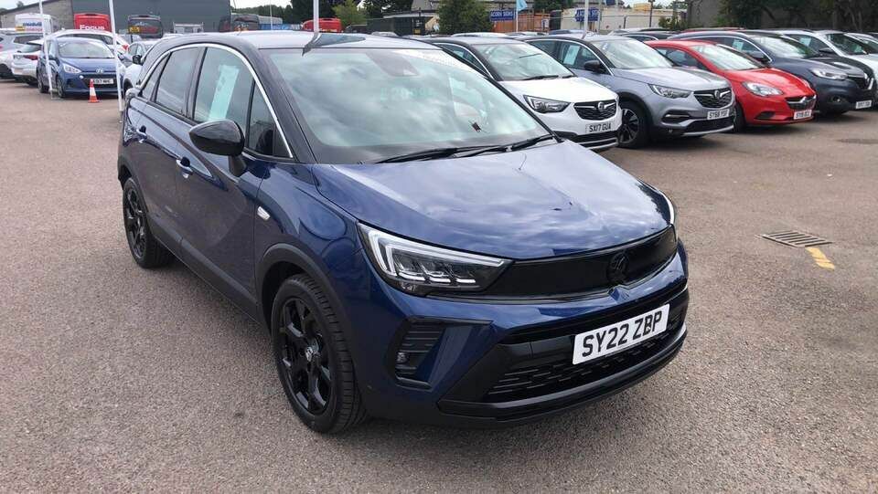 Used 2022 Vauxhall Crossland X BG22NSV 1.2 GS Line 5dr on Finance in