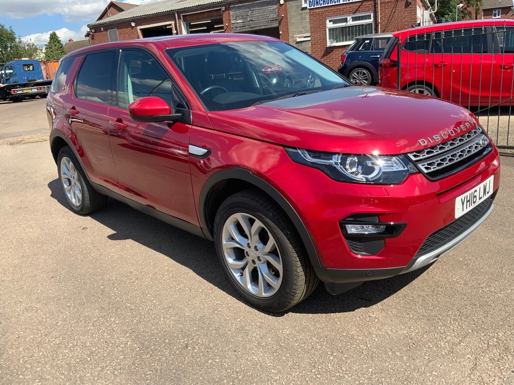 Compare Land Rover Discovery Sport Discovery Sport Hse Td4 YH16LWJ Red