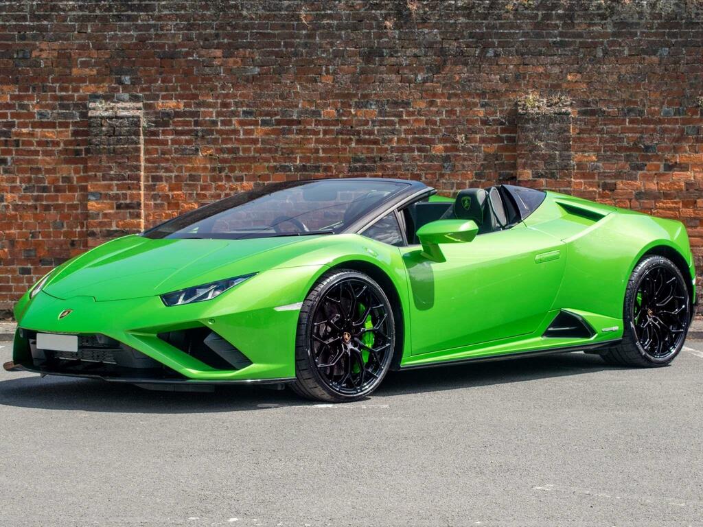 Compare Lamborghini Huracan Lp 640-4 Evo Spyder LJ22ATN Green