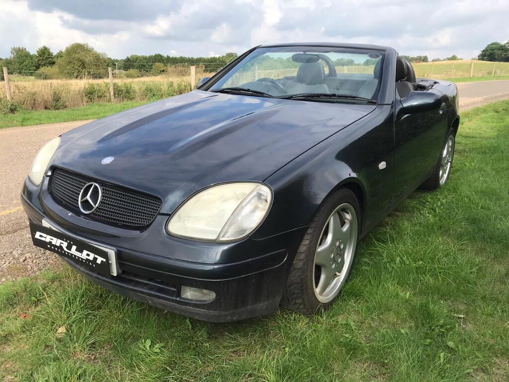 Compare Mercedes-Benz SLK Convertible 200 1998 R181HEV Black