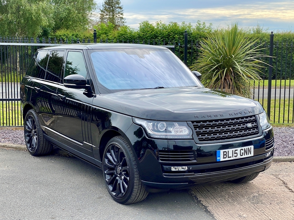 Compare Land Rover Range Rover Td V6 BL15GNN Black